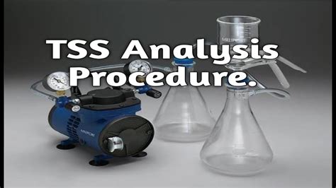 tss gravimetric method|tss meaning in water.